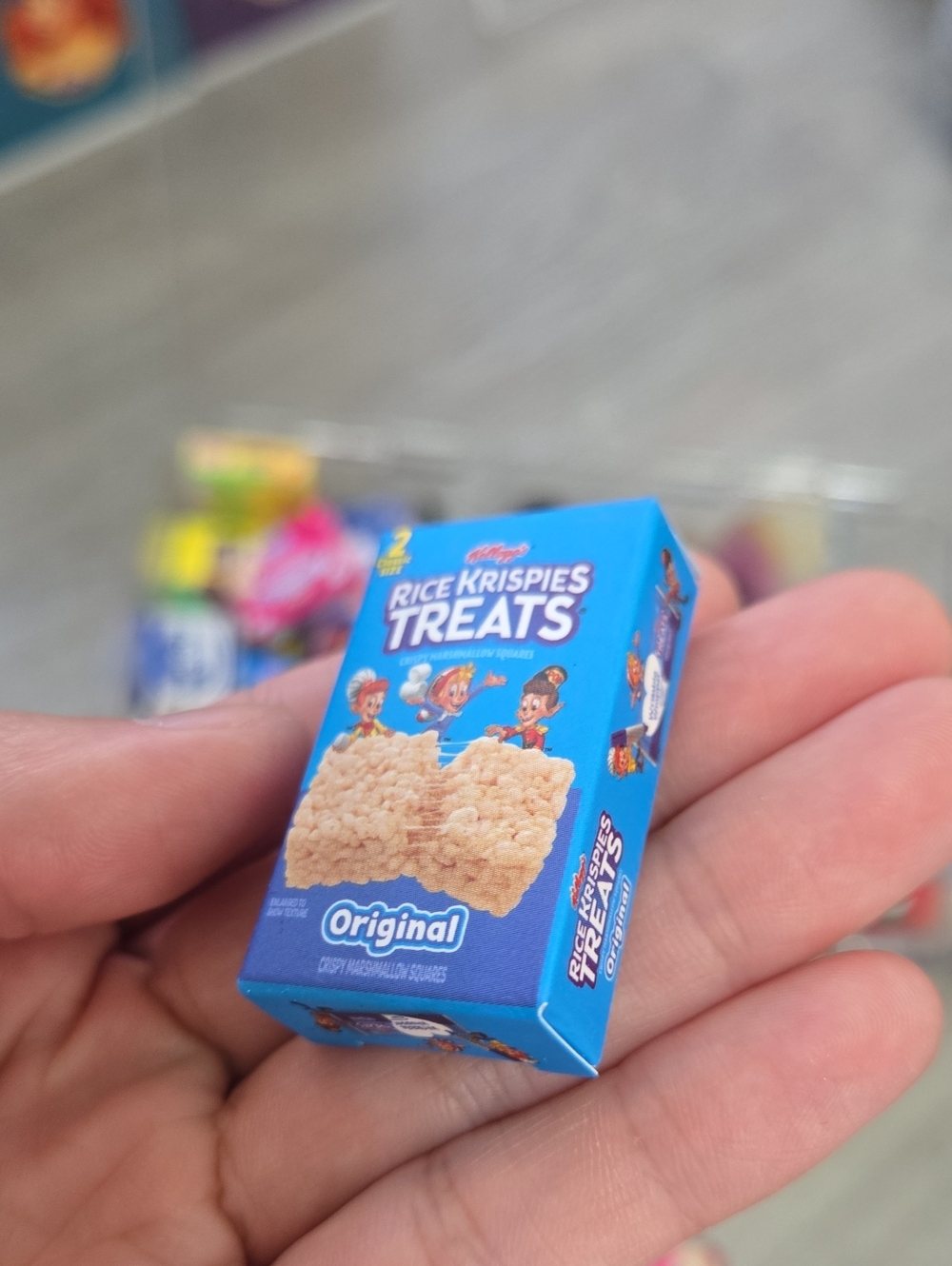 Kellogg's Rice Krispies Treats Original Blue Mini Toy Box